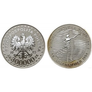 Poland, 300,000 zloty, 1993, Warsaw