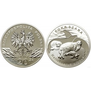Poland, 20 gold, 2007, Warsaw