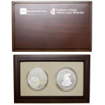 Poland, set: 20 zloty + 50 lira, 2014, Warsaw