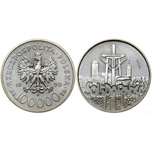 Polska, 100.000 złotych, 1990, Warszawa