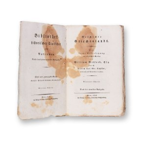 MITFORD, William (1744 - 1827): Geschichte Griechenlands IV.