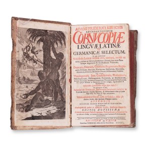 KIRSCH, Adam Friedrich (? - 17116): Abundantissimum cornucopiae linguae Latinae et Germanicae