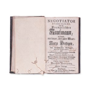 BULFFER, Gervasio (1714 - 1792): Negotiator Evangelicus