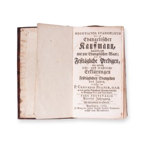 BULFFER, Gervasio (1714 - 1792): Negotiator Evangelicus