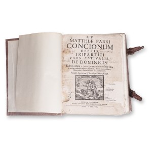 FABER, Matthias (1587 - 1653): Concionum Operis Tripartiti