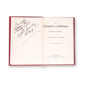 SCHEFFEL, Joseph Viktor (1826 - 1886): Der Trompeter von Sakkingen