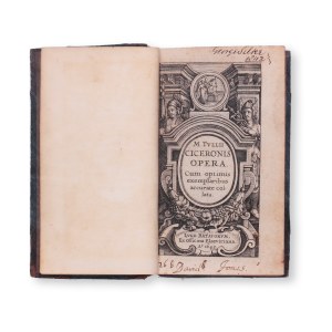 CICERO, Marcus Tullius (106 BC - 43 AD): M. Tullii Ciceronis Opera