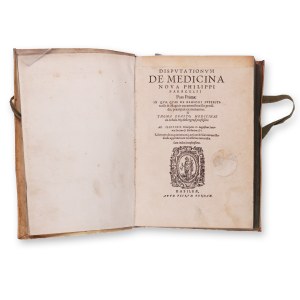 ERASTUS, Thomas (1524 - 1583): Disputationum de medicina nova I.+II.