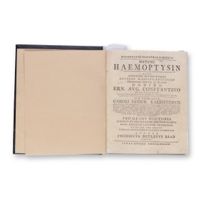 weitere Autoren: Konvolut der medizinischen Studien (1748 - 1759), III.