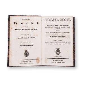 DE LIGORIO, Alphonso Maria (1696 - 1787): Theologia moralis I.