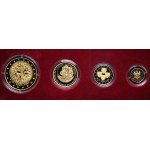 ČR, Dukátová řada ČR 2009, Proof, 10, 5, 2, 1 dukát