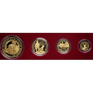ČR, Dukátová řada ČR 2012, Proof, 10, 5, 2, 1 dukát