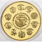 Set of gold coins 2007, Libera, Proof, 1,1/2,1/4,1/10,1/20 ounce