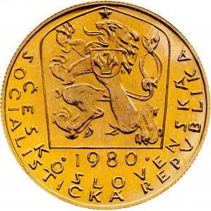 ČSSR, dukát Karel IV., 1980, UNC