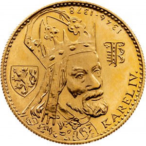 ČSSR, dukát Karel IV., 1981, UNC