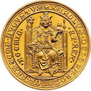 ČSSR, 2 dukát Karel IV. 1978, UNC