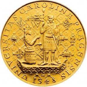 ČSSR 5 dukát, Karel IV. 1978, UNC