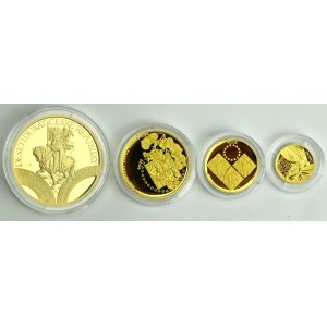 ČR, Sada Dukátů, 1, 2, 5, 10 Dukát, 2006, Proof