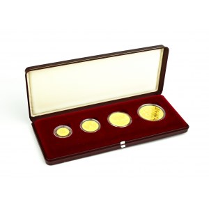 Exclusive Set of Gold Coins Charles IV. 1999, PROOF
