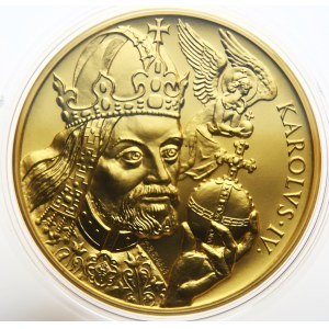 Gold numbered hundred-dollar coin 2007, Charles VI,