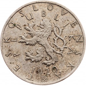 ČSR, 20 Stotin 1920, Zkušební ražba