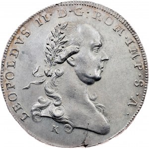 1/2 tolar 1791, ražba pro Regensburg, aUNC
