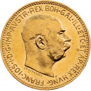20 Koruna 1916 Nový znak, R!, UNC