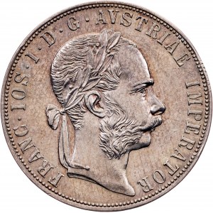 Dvouzlatník 1887 Kutná Hora, EF