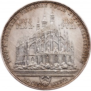 Dvouzlatník 1887 Kutná Hora, EF