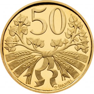 ČR, Replika 50 hal 1921, 2006, Proof