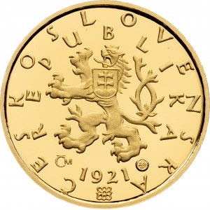 ČR, Replika 50 hal 1921, 2006, Proof