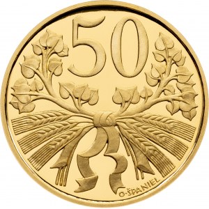 ČR, Replika 50 hal 1921, 2006, Proof