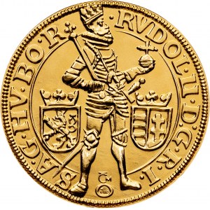 Replica of the ducat of Rudolf II. 1997
