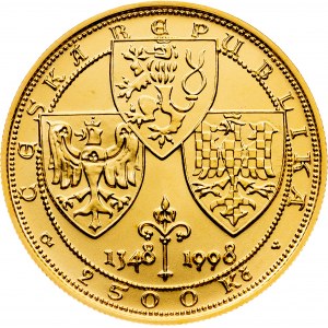 Charles IV., 2500 CZK 1998