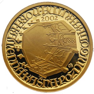 ČR, Deset století Architektury, 2500 Kč, 2002, Proof