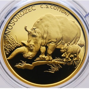 Czech Republic , Medal of the 60th anniversary of the establishment of the Zoo Dvůr Králové nad Labem, Proof