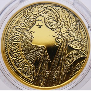 Czech Republic, Medal A. Mucha, 2005, Proof