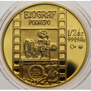 Zlatá číslovaná medaile Viktor Ponrepo, Proof, 2008