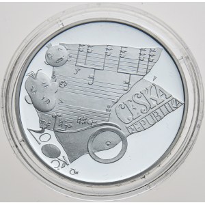 ČR, 200 Kč 2006, 100. výročí narození Jaroslava Ježka, Proof