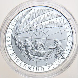 200 kč 2009, Dosažení severního pólu 1909, Proof
