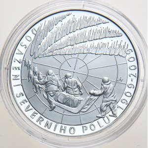 200 kč 2009, Dosažení severního pólu 1909, Proof
