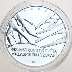 200 kč 2009, Mistrovství světa v klasickém lyžování v Liberci, Proof