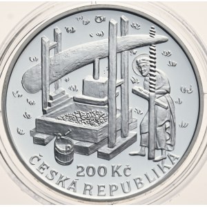 200 Kč, 2008, Zakládání vinic, Proof