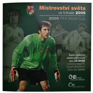ČR, Sada oběžných mincí 2006, Fotbal