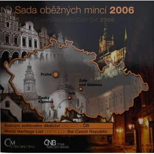 ČR, Sada oběžných mincí 2006, ČR