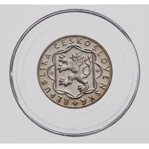 Czechoslovakia, 10 crowns 1954, 10th anniversary of the SNP, Proof,