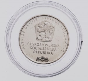 Czechoslovakia, 25 koruna 1968, National Museum in Prague, Proof