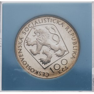 Czechoslovakia, 100 koruna 1976, Janko Kral´, Proof