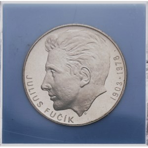 ČSSR, 100 koruna 1978, Julius Fučík, Proof,
