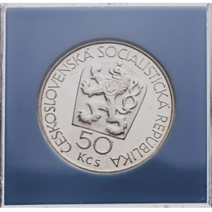 ČSSR, 50 koruna 1978, Mincovna Kremnica, Proof